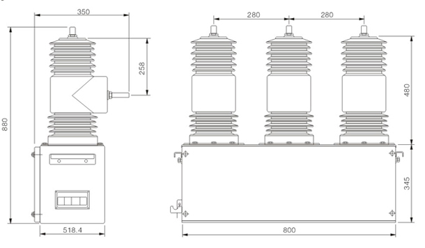 AB-3S-12-permanent-magnet-vacuum-circuit-breaker