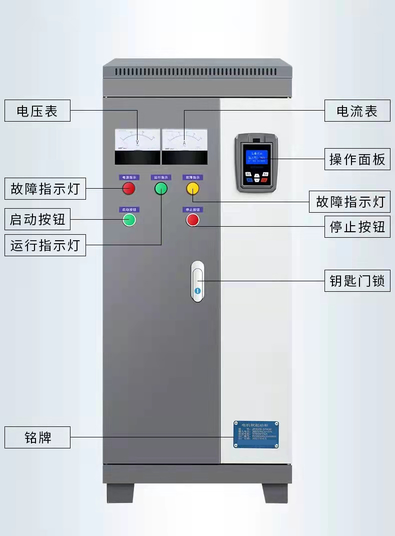 在线软启动柜