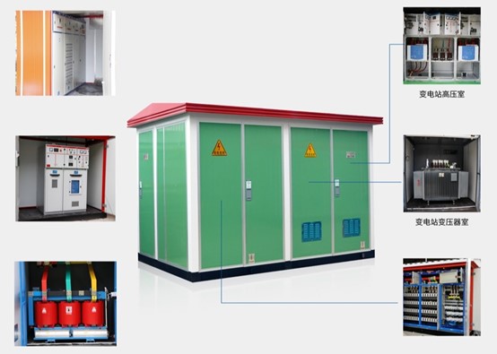 YBM-12/0.4 Outdoor Prefabricated Substation Structural Diagram